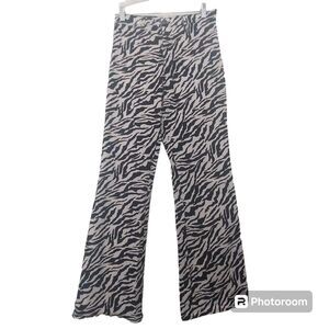 Motel Zoven Zebra Pants Jeans Medium / 8 Trouser 90’s
